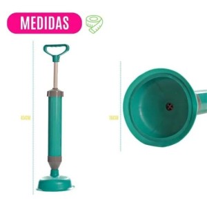 Desentupidor Ar de Vaso sanitário Bomba De Alta Pressão Pia Cano