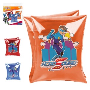 BOIA DE BRAÇO INFLAVEL HERO SQUAD 20X14CM