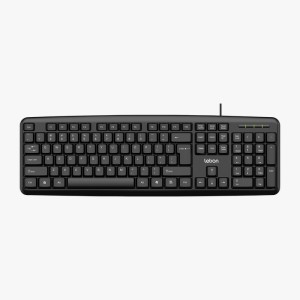 TECLADO PADRAO ERGONOMICO MODELO ABNT PRETO DAY BY DAY LETRON