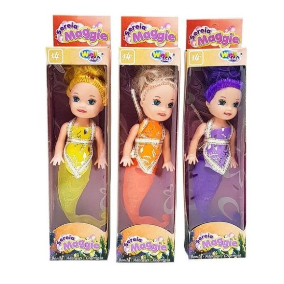 BONECA SEREIA MAGGIE UN. WELLMIX