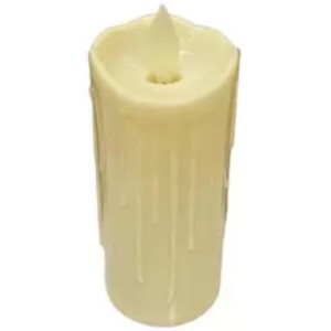 VELA LED COM MOVIMENTO DE CHAMA 7,3X5CM UN. MULTIART